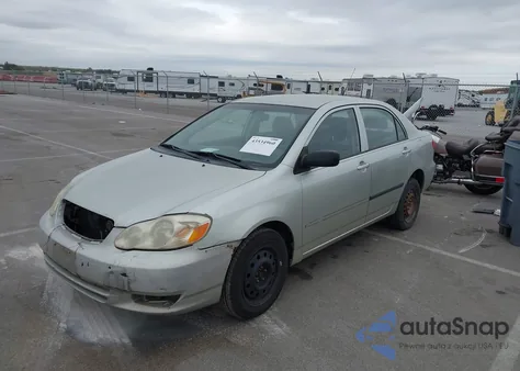 2004 Toyota Corolla Ce из США, поврежденный, VIN JTDBR32E242019281
